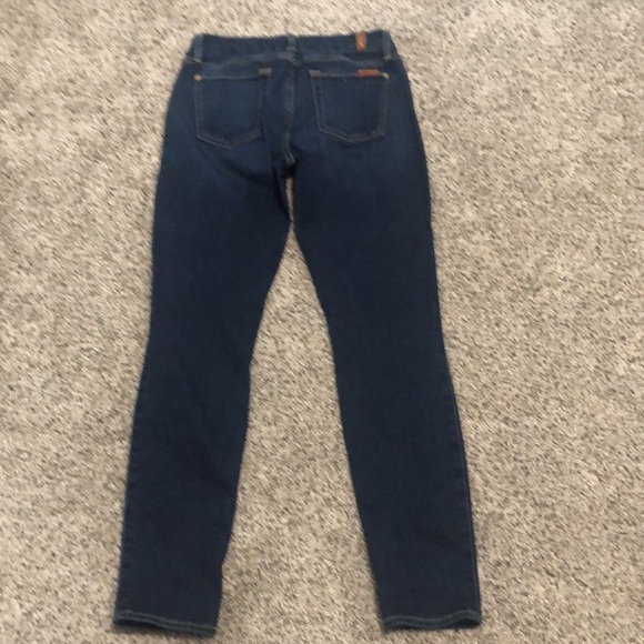 Seven 7 for all mankind ankle Blair super skinny jeans New without tags 26 - Picture 10 of 13